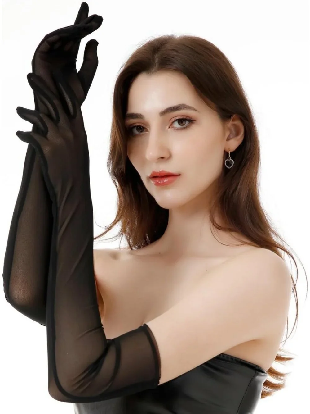 N/A glove long fine